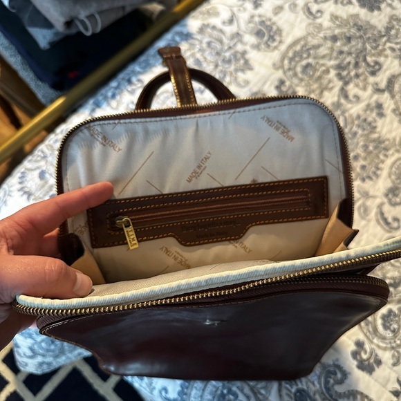 Brown Leather Backpack - Picture 7 of 7